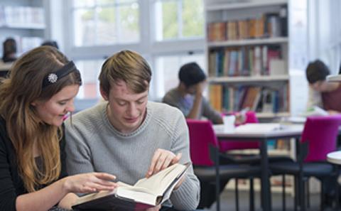 Students in study area