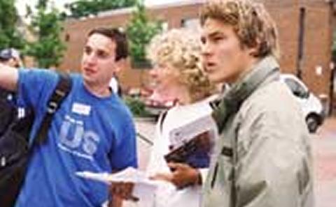 Volunteer at University event