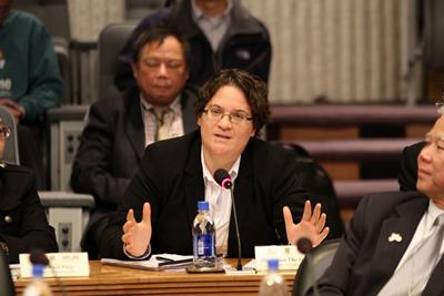 Dr Athina Vlachantoni at the Inaugural WUN Global China Conference