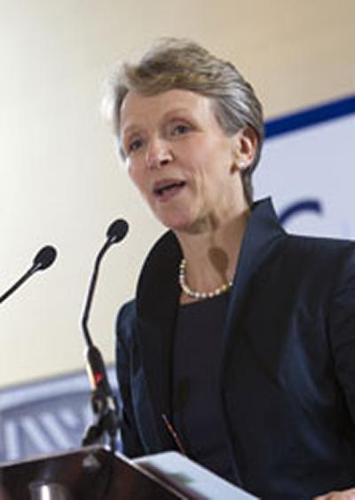 Helen is the University’s first female Chancellor.
