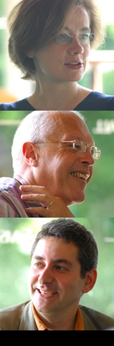 From top: Elizabeth Kenny, Michael Finnissy, Michael Zev Gordon