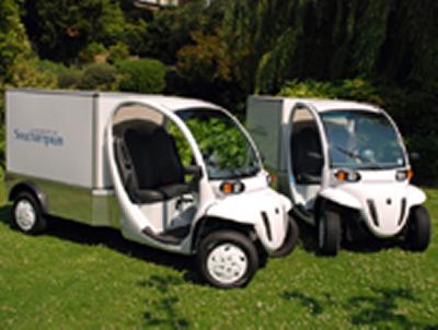 Two GEM electric vans have been bought by the University’s estates and facilities department to transport heavy loads around the campuses.
