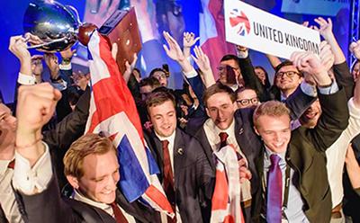Enactus Southampton team celebrate