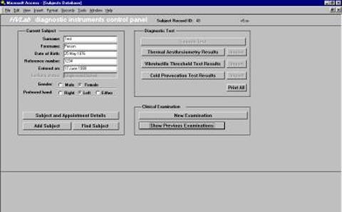 Instrument manager