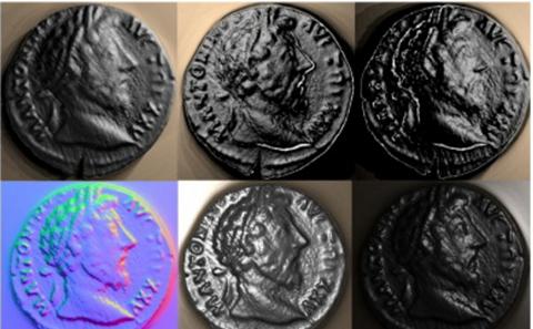 coins showing emperors' head