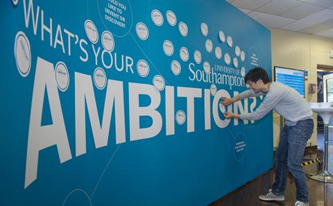 Student at Open Day