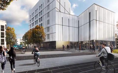 Artist's impression of the plans