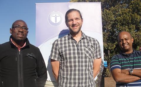 Al, Philip and Thulani from HSRC