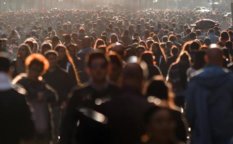Image of a crowd of people