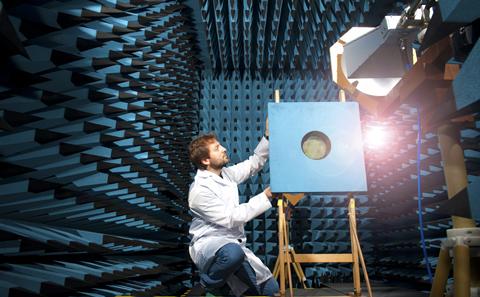 Researchers at work