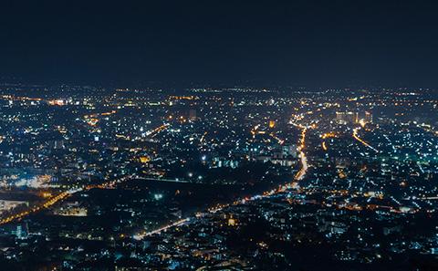 City skyline