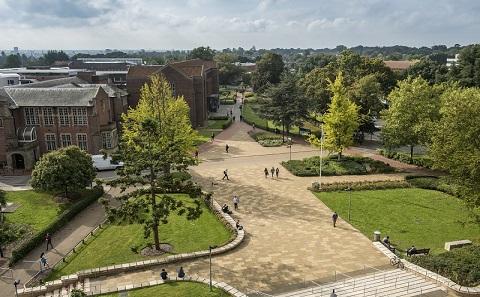 Campus bird's-eye view
