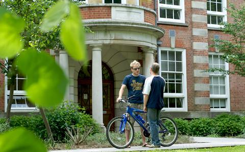 Students on Campus