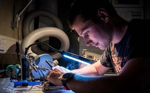 Laser-induced backward transfer