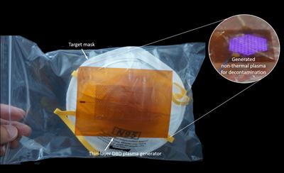 The project is developing a procedure for decontaminating masks