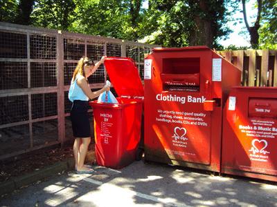Recycling for charity