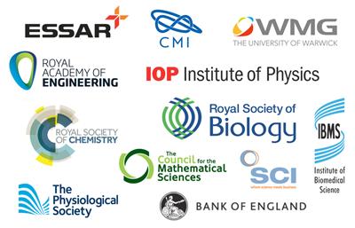 Logos of Society members