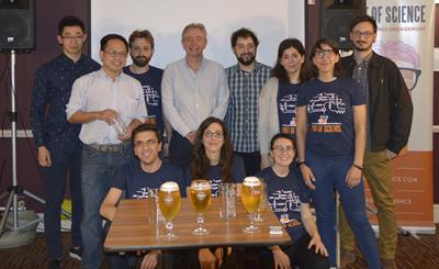 Professor Rob Eason and his team