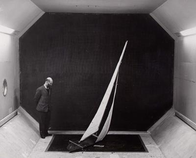 Early research in the 15’ x 12’ section of our 7’ x 5’ wind tunnel