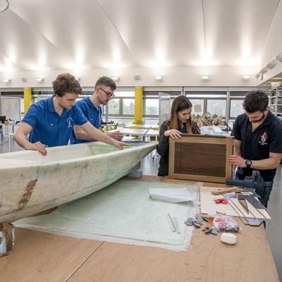 Working in one of our design studios