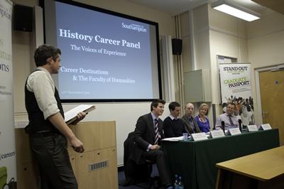 Humanities host careers panels regularly for all students