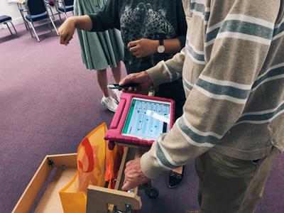 Silver Shoppers trolley test