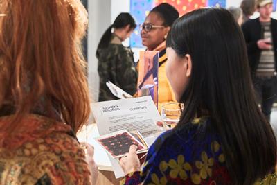 People at the exhibition