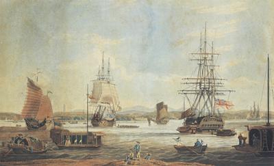 William John Huggins, ‘Whampoa in China’ (1835), Peabody Essex Museum