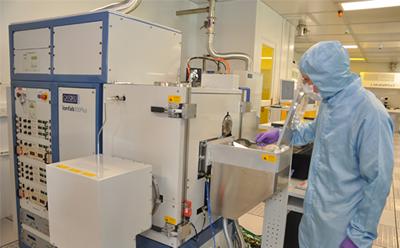 Staff member in Optical chip fabrication