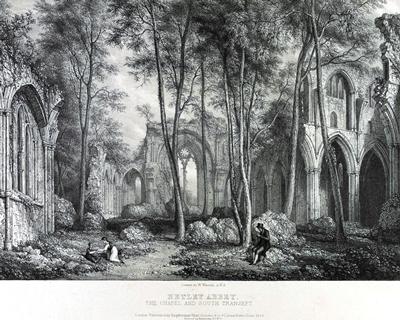 Netley Abbey Chapel and South Transcept