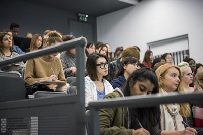 Students in a lecture