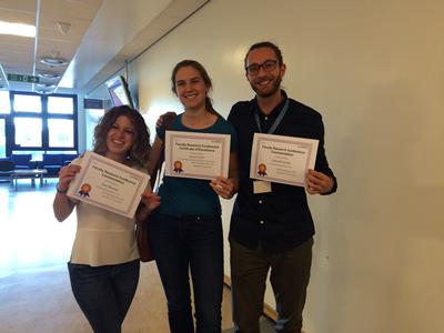 Ines Moreno, Rosanna Smith and Edo Scarpa