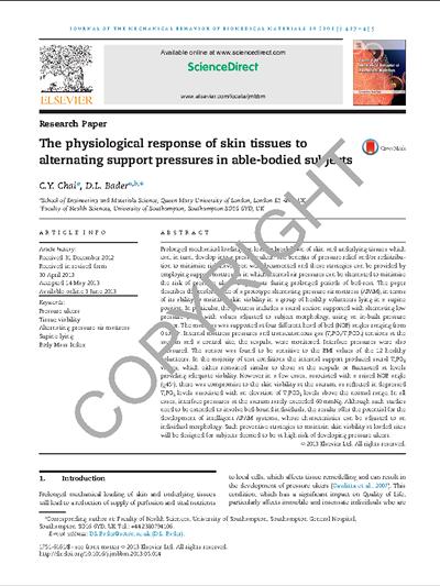 Alternating Support Pressures
