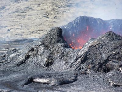 Lava at the summit of Erta Ale