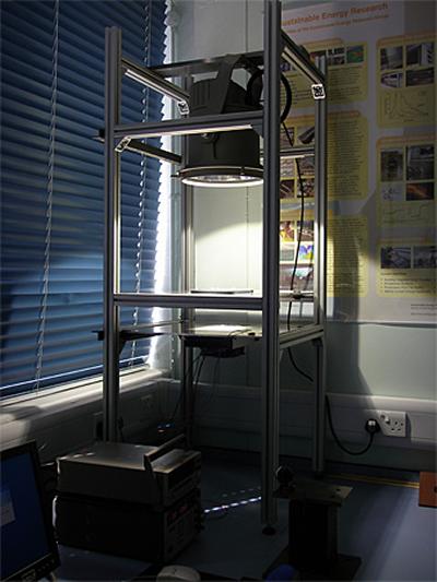 Used for accelerated lifetime testing of solar cells
