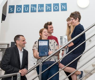 Chemistry Staff with Athena SWAN awards