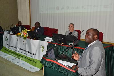 Ven speaking at the AAFA conference