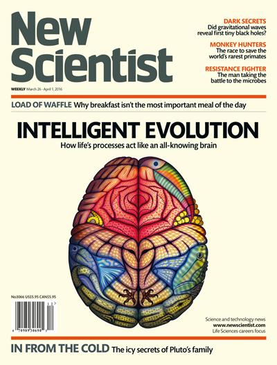 Cover of New Scientist magazine