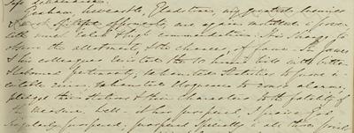 Handwriting of Anthony Ashley Cooper, seventh Earl of Shaftesbury