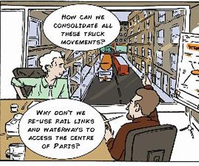 Paris cartoon