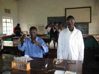 Students in Uganda