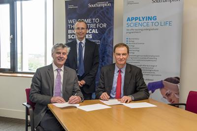 Prof. Peter Frappell, Prof. Keith Jones and Prof. Mark Spearing