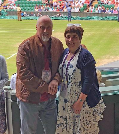Stefan Cross and Dr Alison Steele
