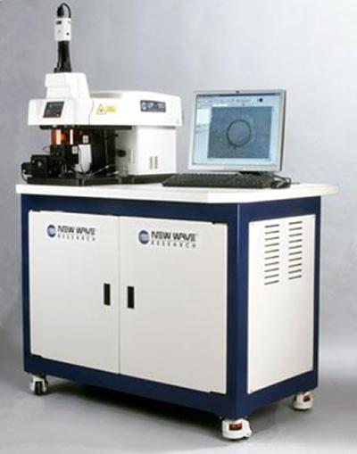 Laser ablation: New Wave UP193fx