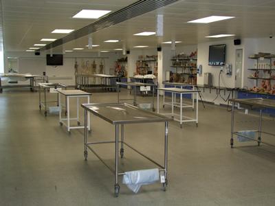 A functional modern laboratory