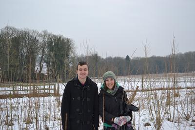 Dr Adrienne Payne and Mike Allwright