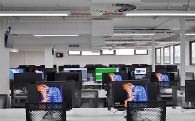 A room of computers