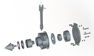 Fig. 2: Exploded view of parts 