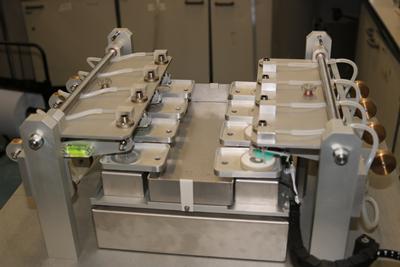 Eight Station Orbital Tooth Brushing Rig