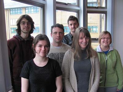 Ocean and Earth Science students working on a range of palaeontology research projects